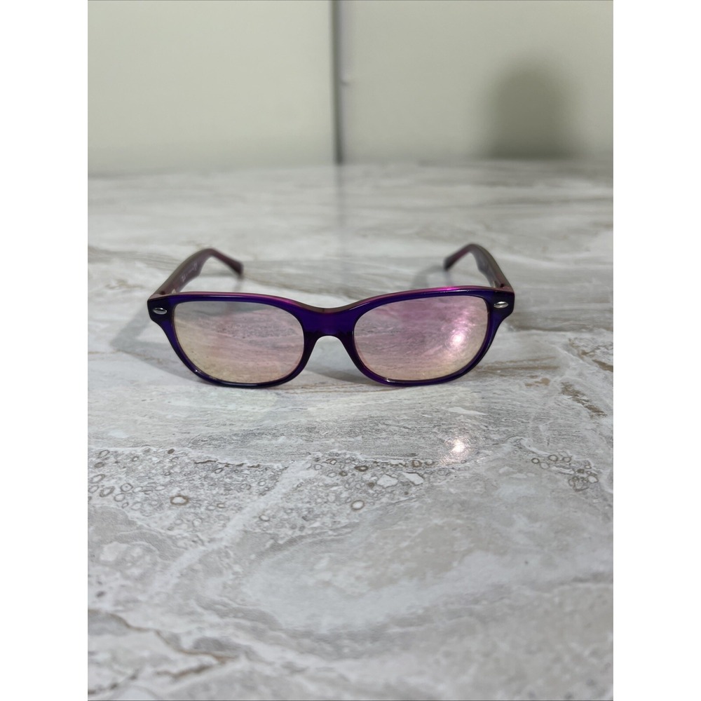 Ray-Ban RB1555 3666 Kids Tinted‎ Eyeglasses Frames Purple Pink
